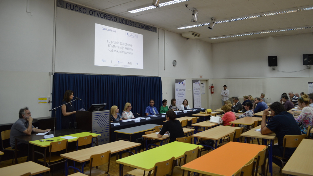 Početna konferencija EU projekta „ZG KOMPAS - KOMPetencije Aktivnih Sudionika obrazovanja“